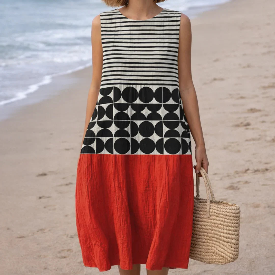 Jane | Colourblock Dress