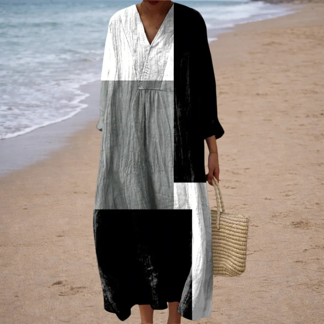 Aurore | Elegant Geometric Dress