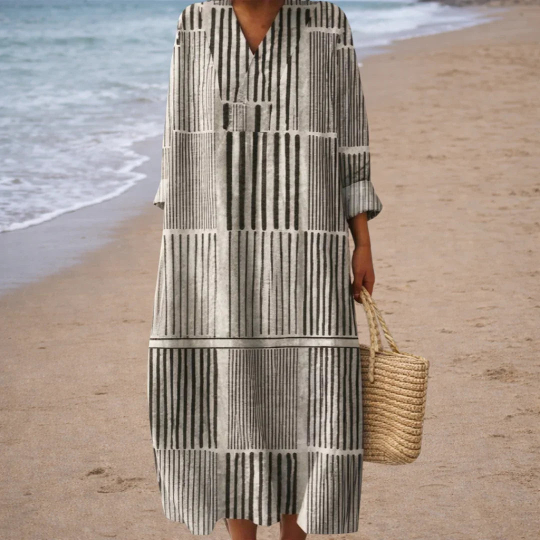 Beatrice | Elegant Geometric Dress