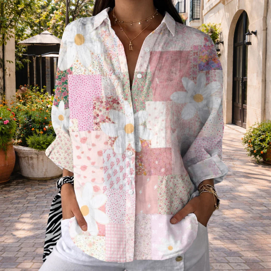 Fanny | Daisy Patchwork Blouse