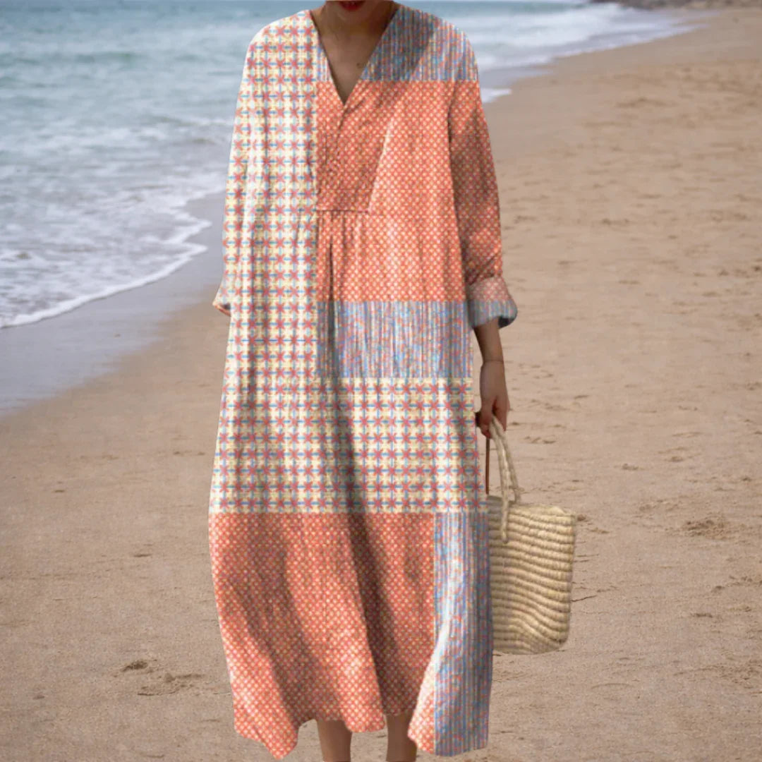 Aurélie | Elegant Geometric Dress