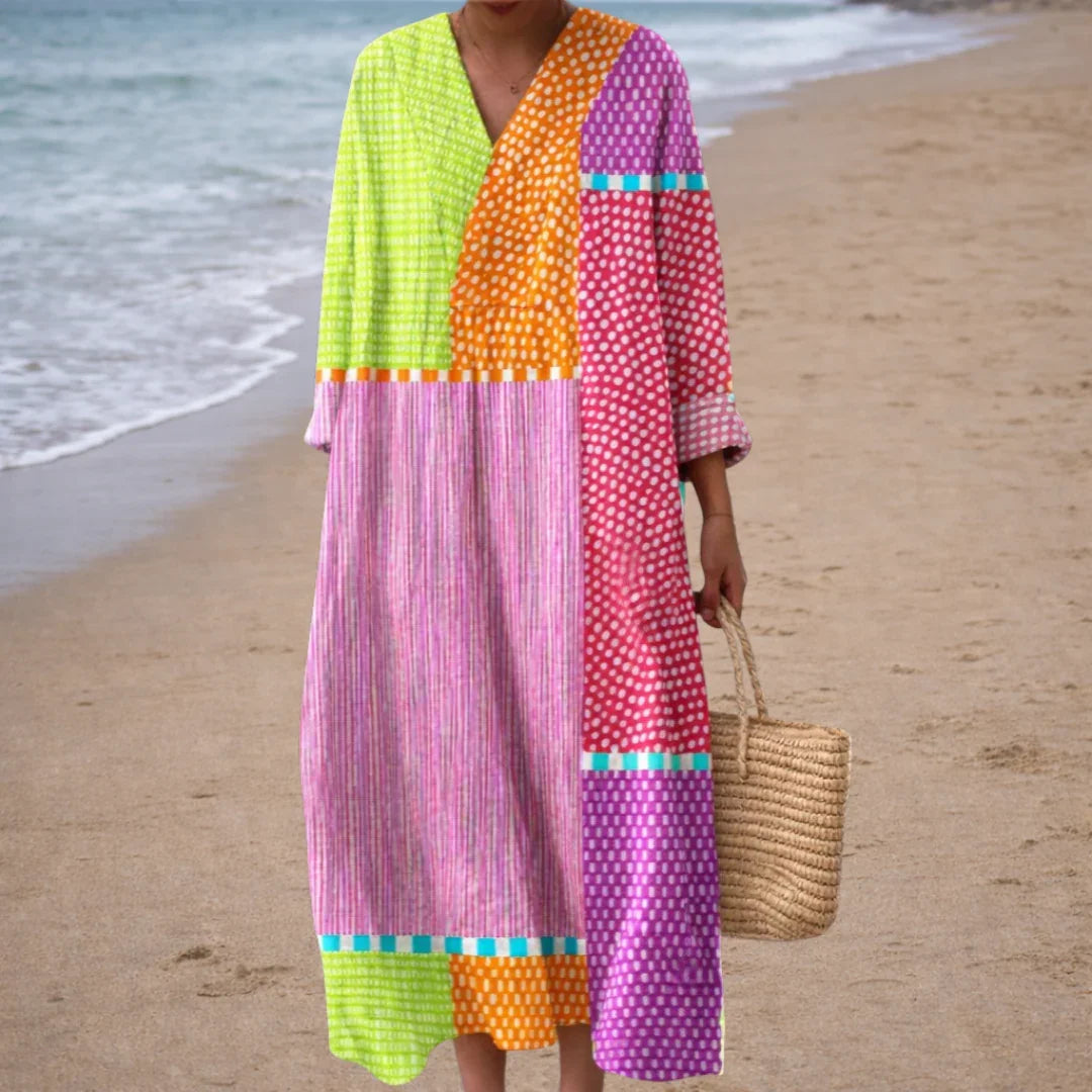 Eglantine | Elegant Geometric Dress