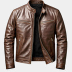 Bastien | Vintage Faux Leather Jacket