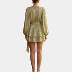 Aude | Short ruffled dress