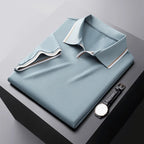 Antoine | Soft Silk Polo Shirt