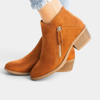 Romélyne | Bottines courtes en suède