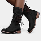 Prélia | Bottes mi-mollet à lacets