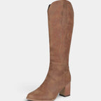 Valysia | Bottes de cowboy marron