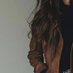 Sienna | Elegant Suede Trench Coat