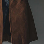 Sienna | Elegant Suede Trench Coat