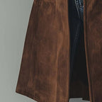 Sienna | Elegant Suede Trench Coat