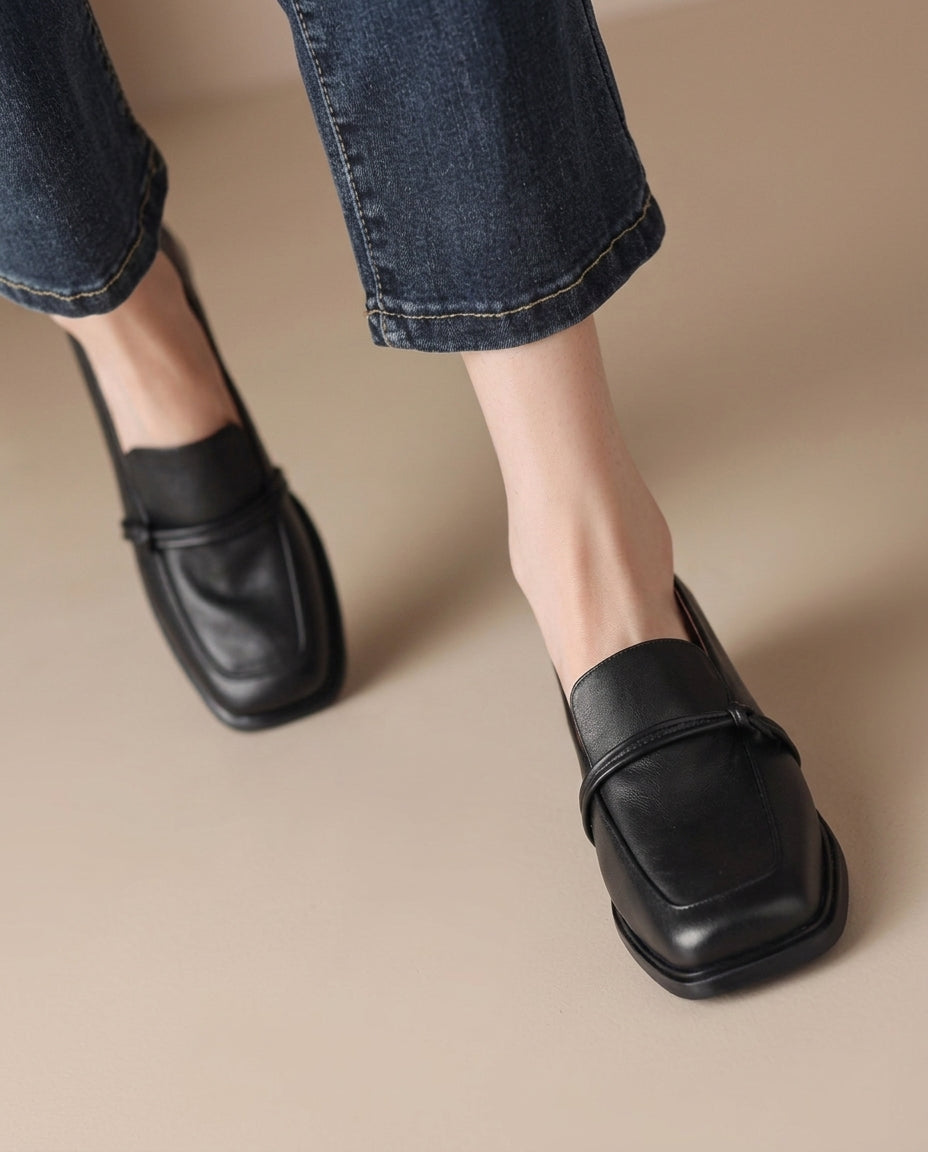 Audrey | Comfortable Women's Block-Heel Loafers