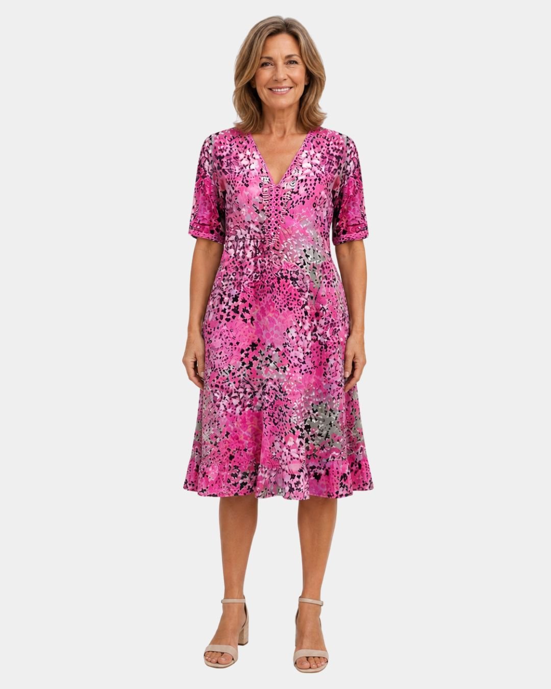 Adèle | V-Neck Dress