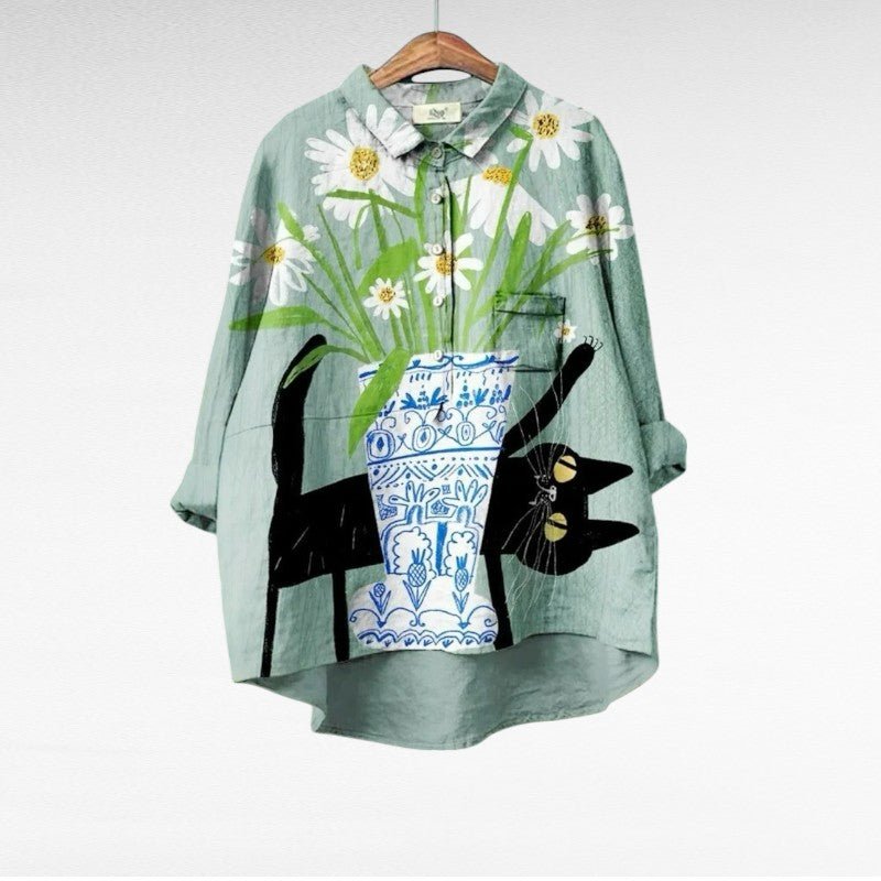 Alice | Elegant Summer Blouse - Eleanor York
