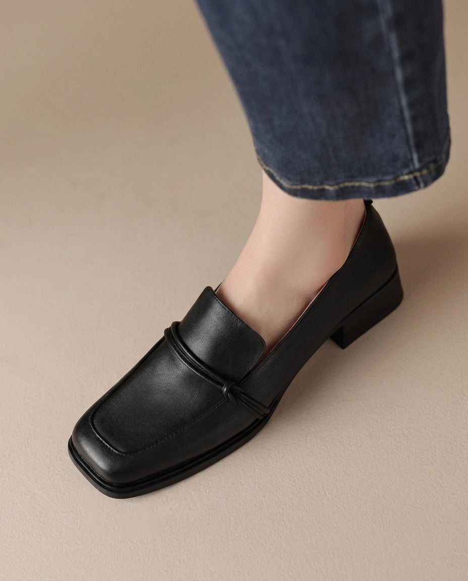 Audrey | Comfortable Women's Block-Heel Loafers