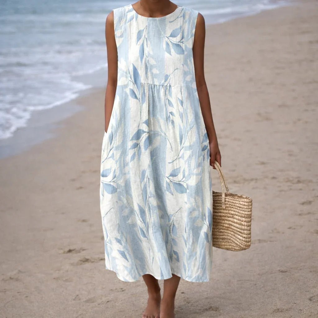 Brigitte | Leaf Dress