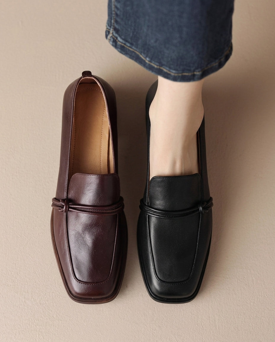 Audrey | Comfortable Women's Block-Heel Loafers