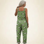Camille | Bright Soft Green Bohemian Jumpsuit - Eleanor York