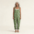 Camille | Bright Soft Green Bohemian Jumpsuit - Eleanor York