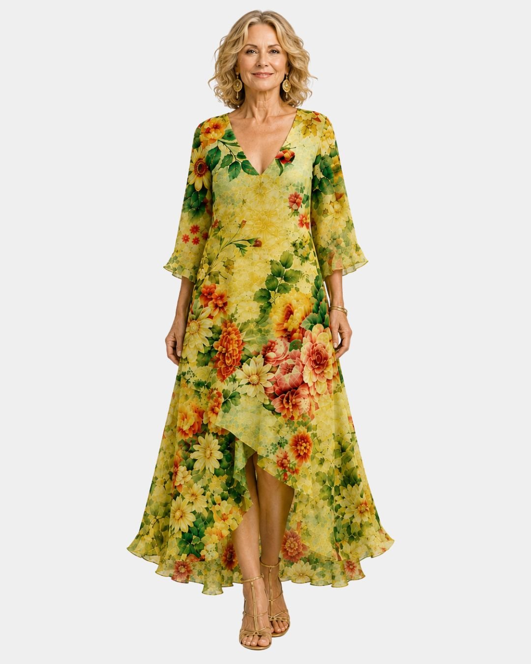 Célinie | Lightweight Floral Dress