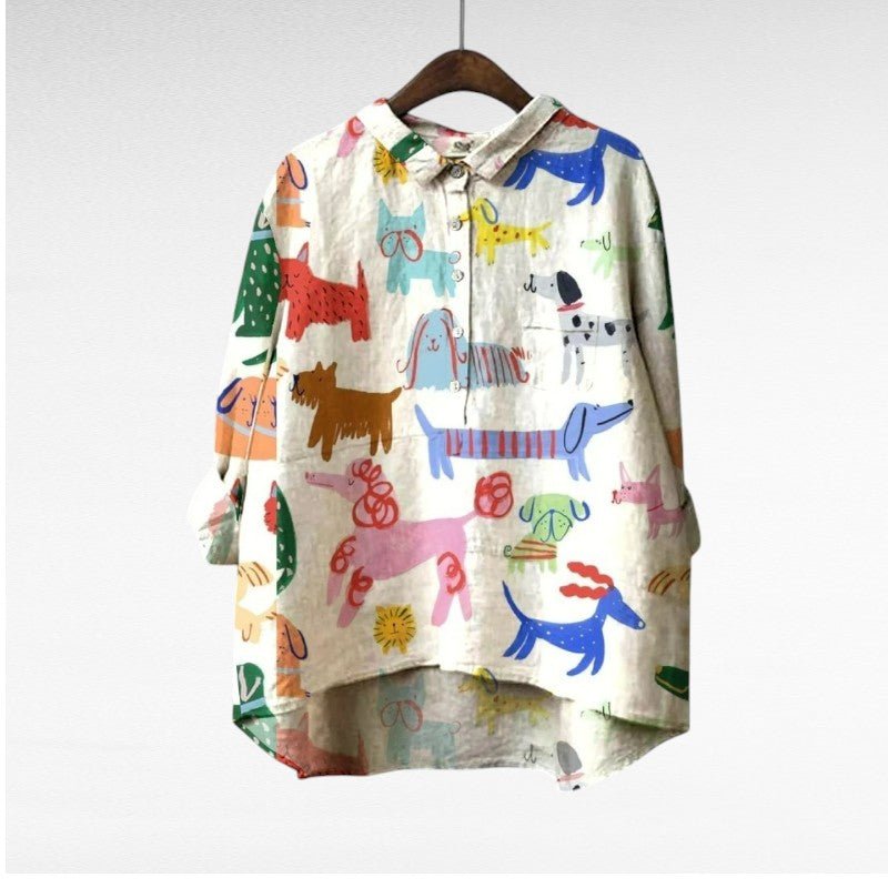 Constance | Elegant Summer Blouse - Eleanor York