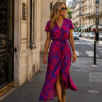Aurélisse | Elegant V-Neck Dress