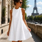 Agneline | Minimalist Short Dress