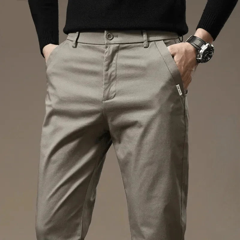 Damien | Slim Fit Chino Trousers