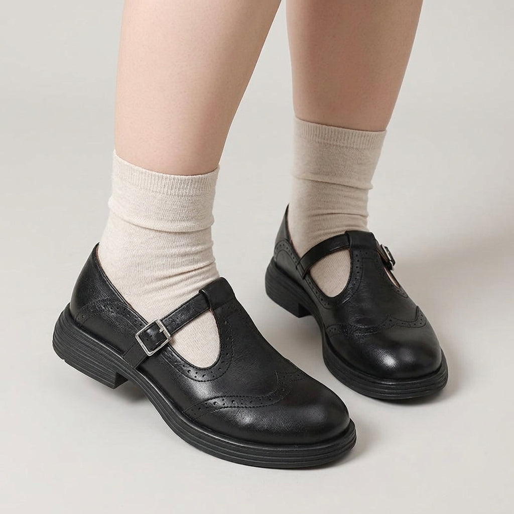 Odette | Women's Adjustable-Strap Mary Jane Shoes