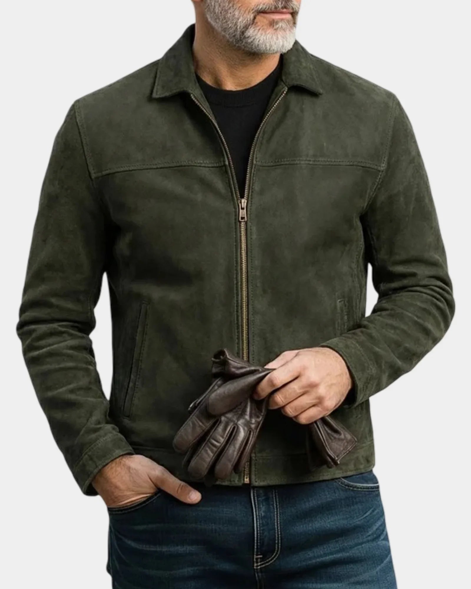 Mathis | Suede-effect jacket