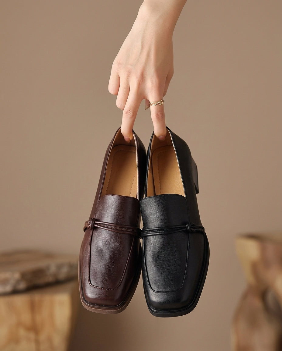 Audrey | Comfortable Women's Block-Heel Loafers