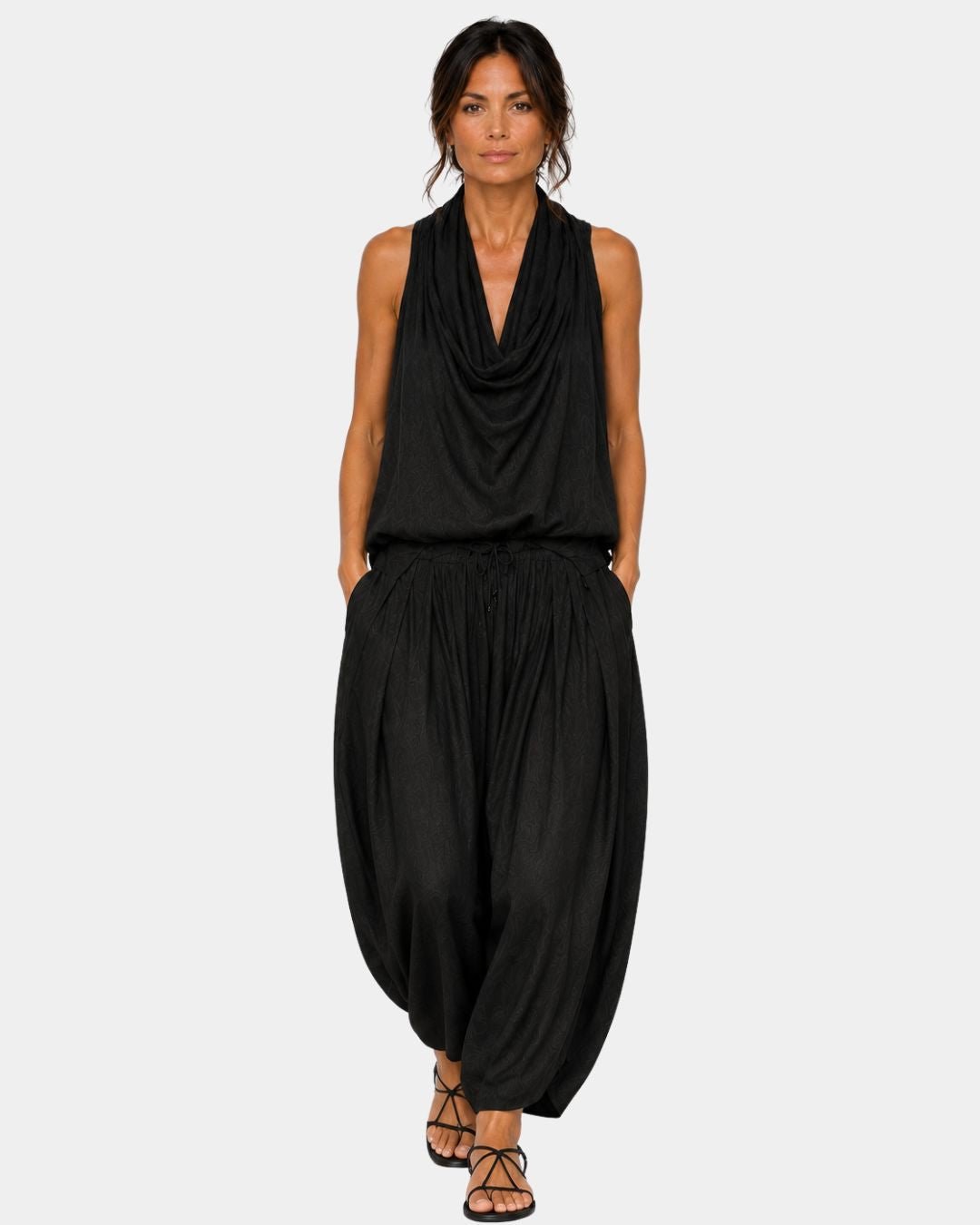 Emmeline | Sleeveless Top and Trousers Set