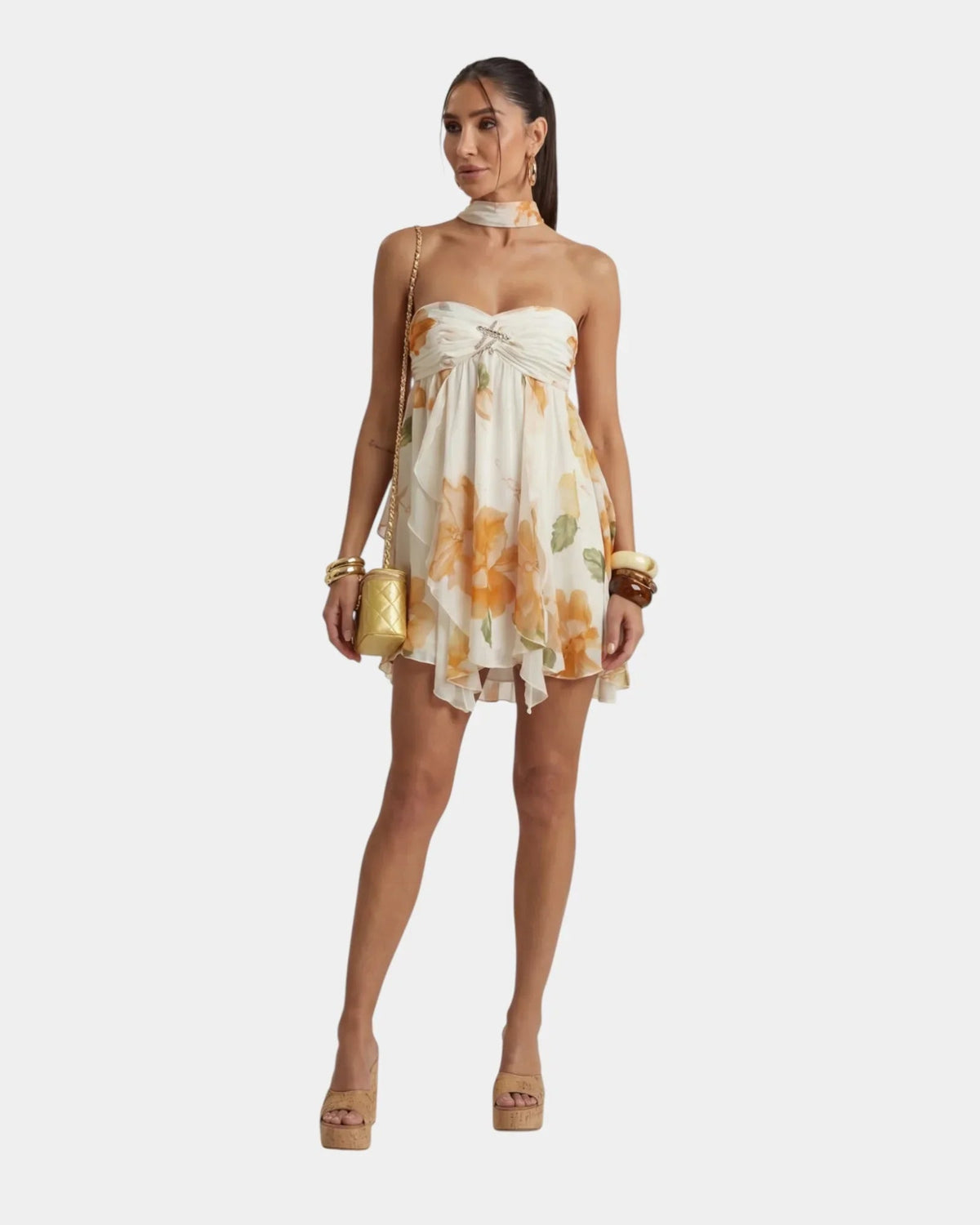 Lucienne | Women's Flora Mini Dress
