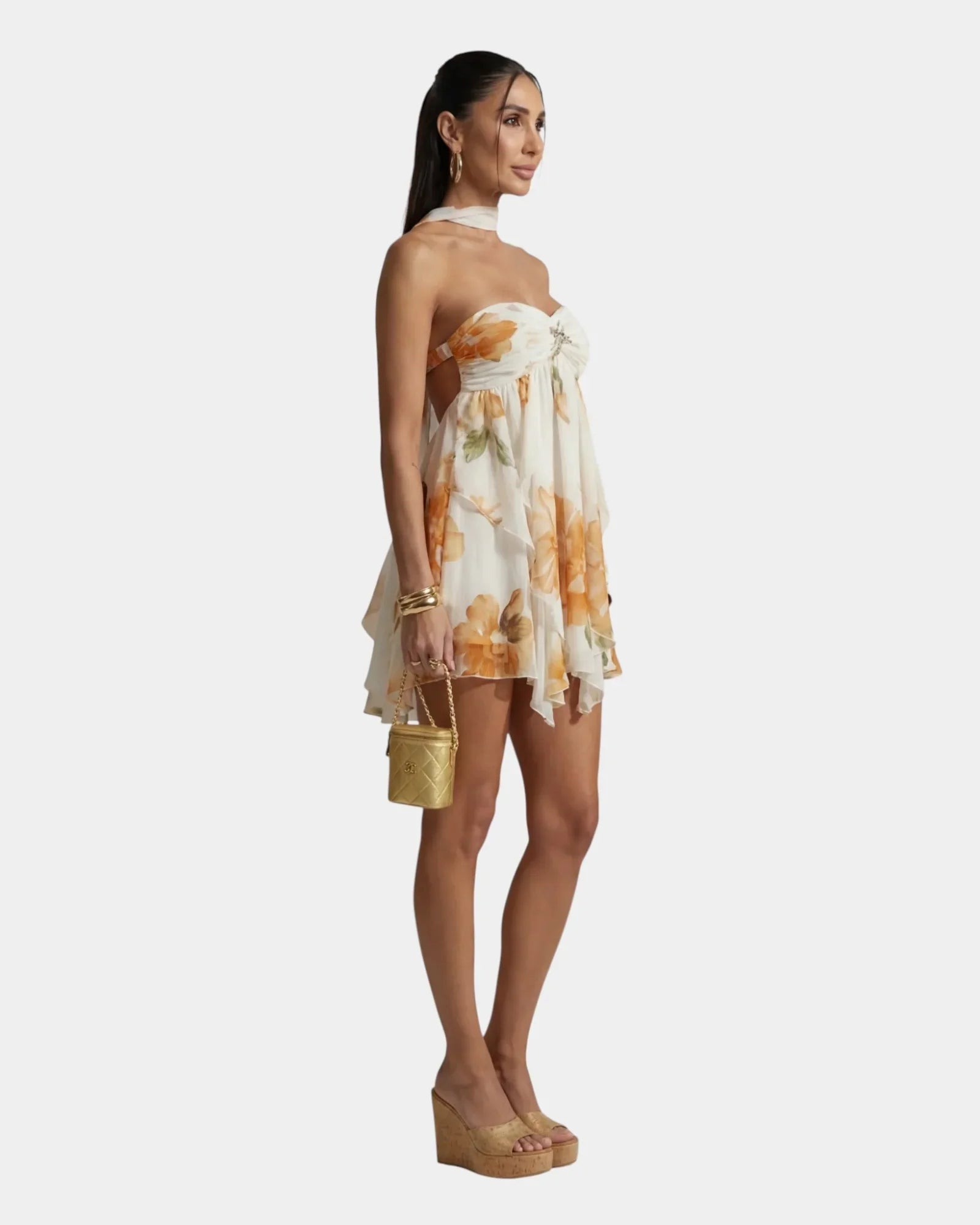 Lucienne | Women's Flora Mini Dress