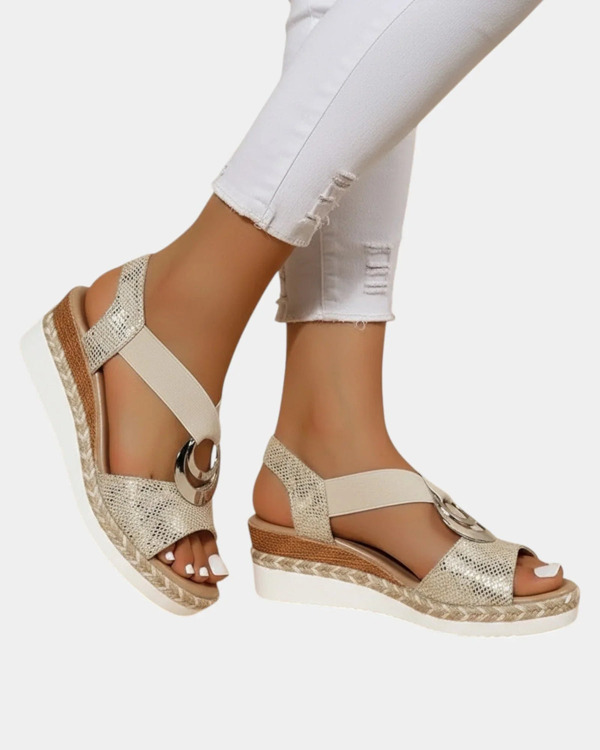Oana | Elegant platform sandals