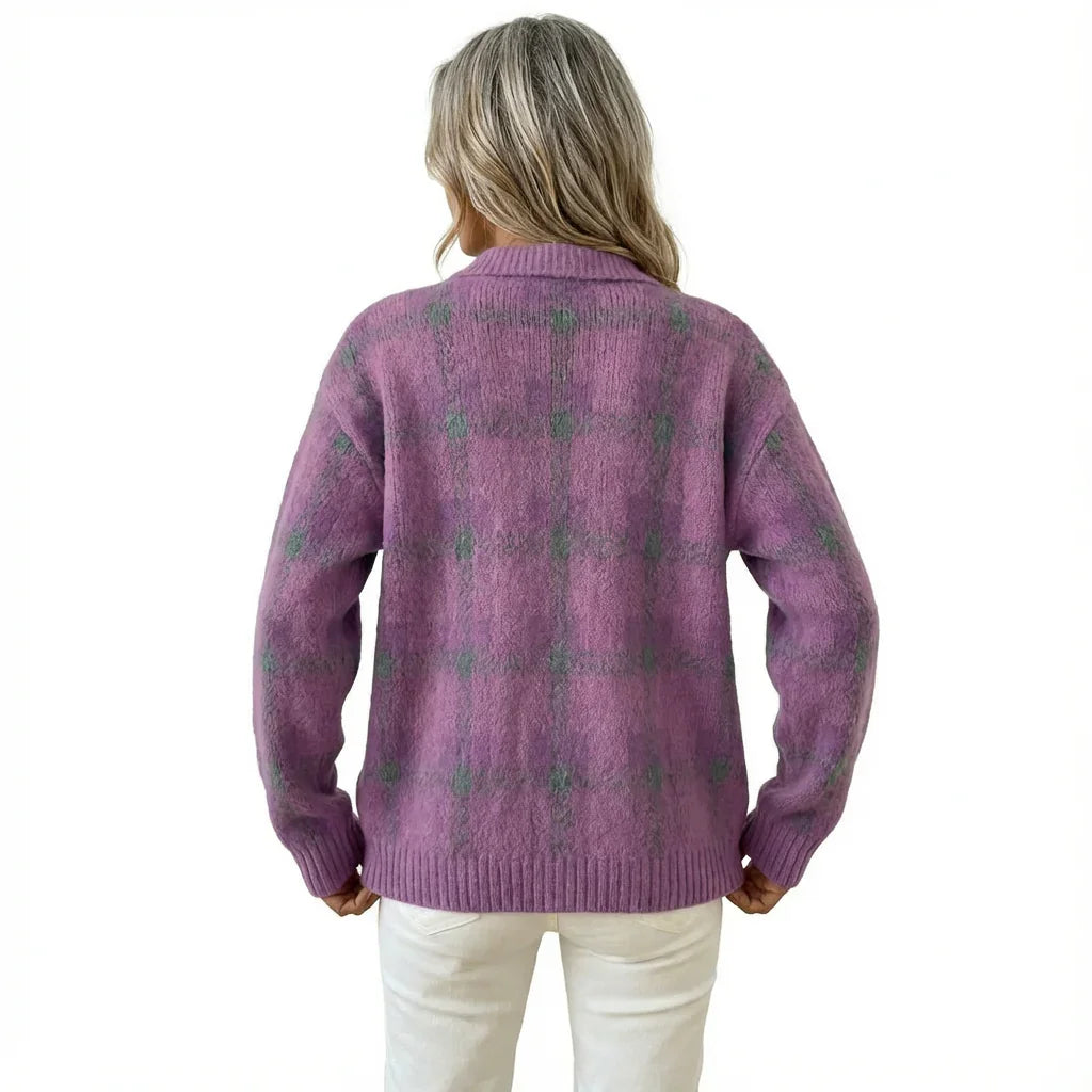 Camille | Comfortable Wool Cardigan