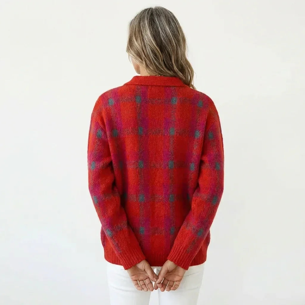 Camille | Comfortable Wool Cardigan