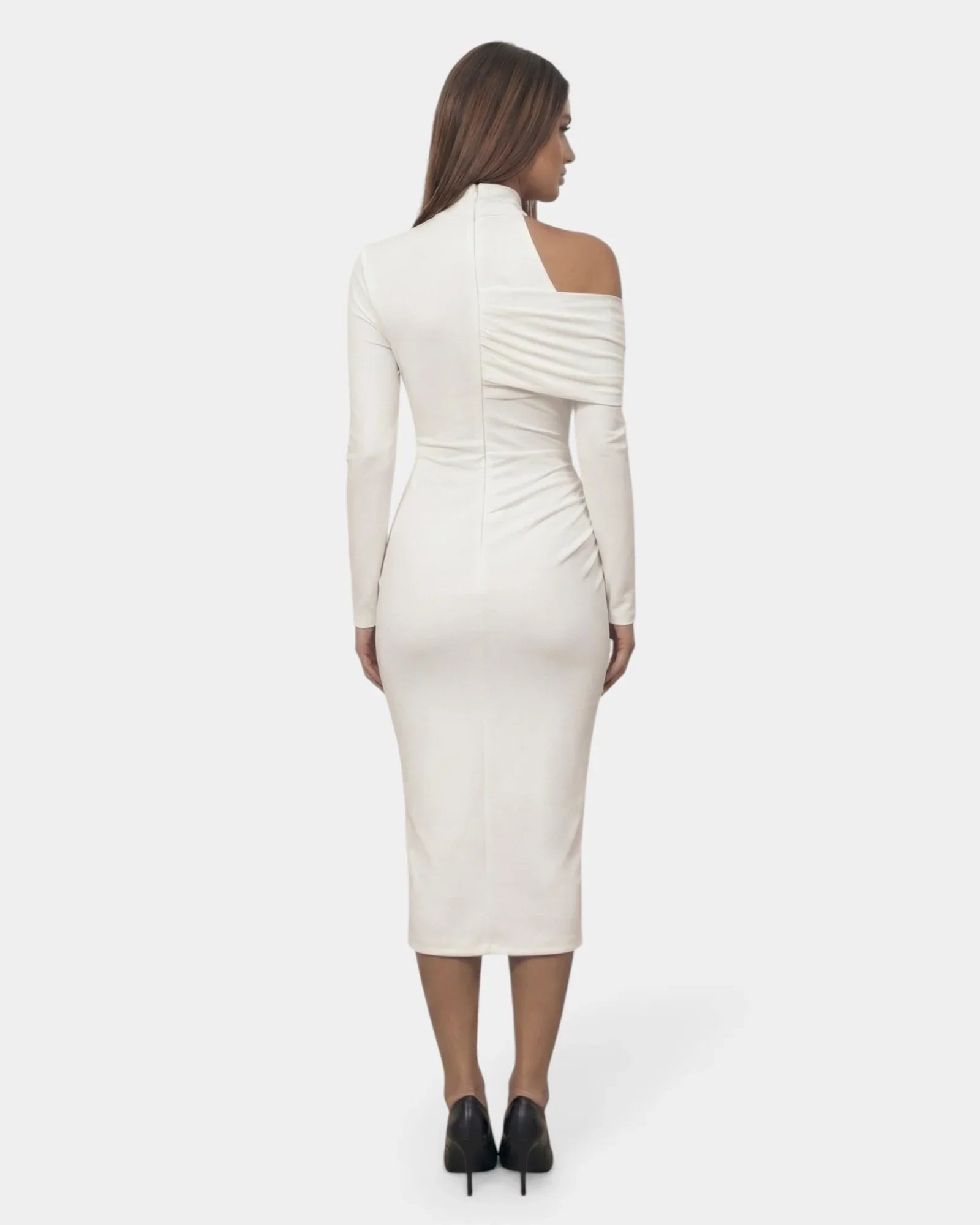 Fernande | Draped Maxi Dress