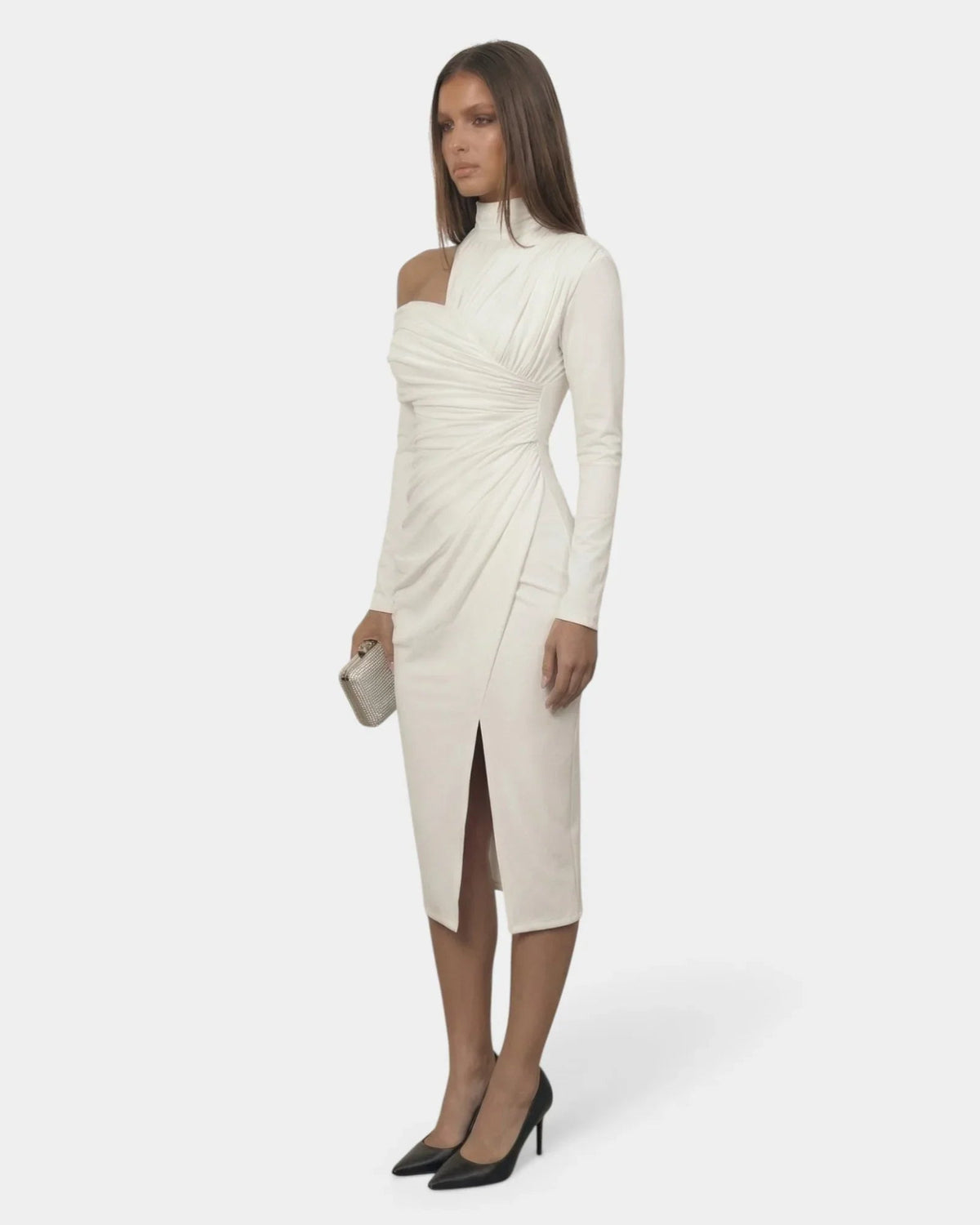 Fernande | Draped Maxi Dress