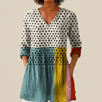Nola | Long Printed Blouse