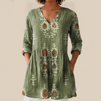 Blair | Long Printed Blouse