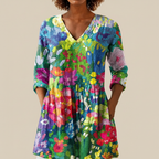 Eden | Long Printed Blouse
