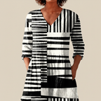 Quinn | Long Printed Blouse