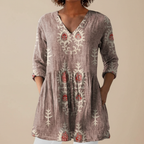 Blair | Long Printed Blouse