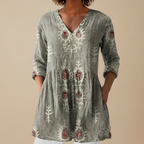 Blair | Long Printed Blouse