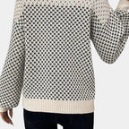 Rachael | Colour Block Crew Neck Jumper