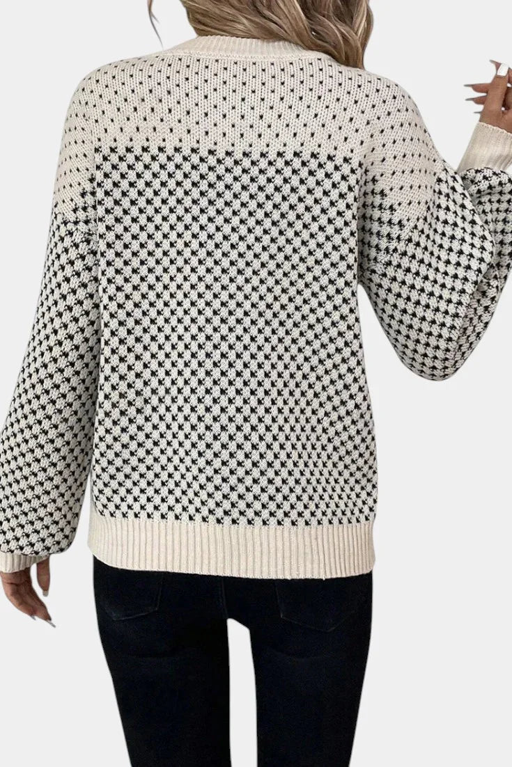 Rachael | Colour Block Crew Neck Jumper