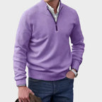 Malik | Elegant Zip-Up Jumper