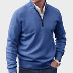 Malik | Elegant Zip-Up Jumper
