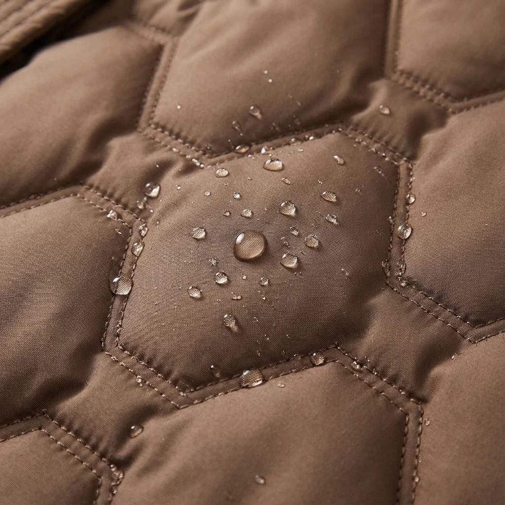 Briseida | Long Down Coat with Hood
